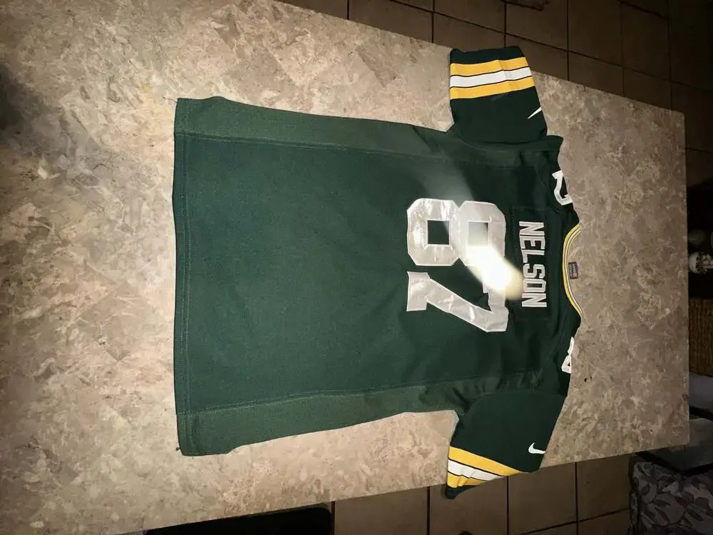 Nike Green Bay Packers #87 Jordy Nelson On-Field NFL Jersey Youth XL